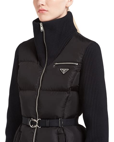 womens prada jacket|prada puffer jacket ladies.